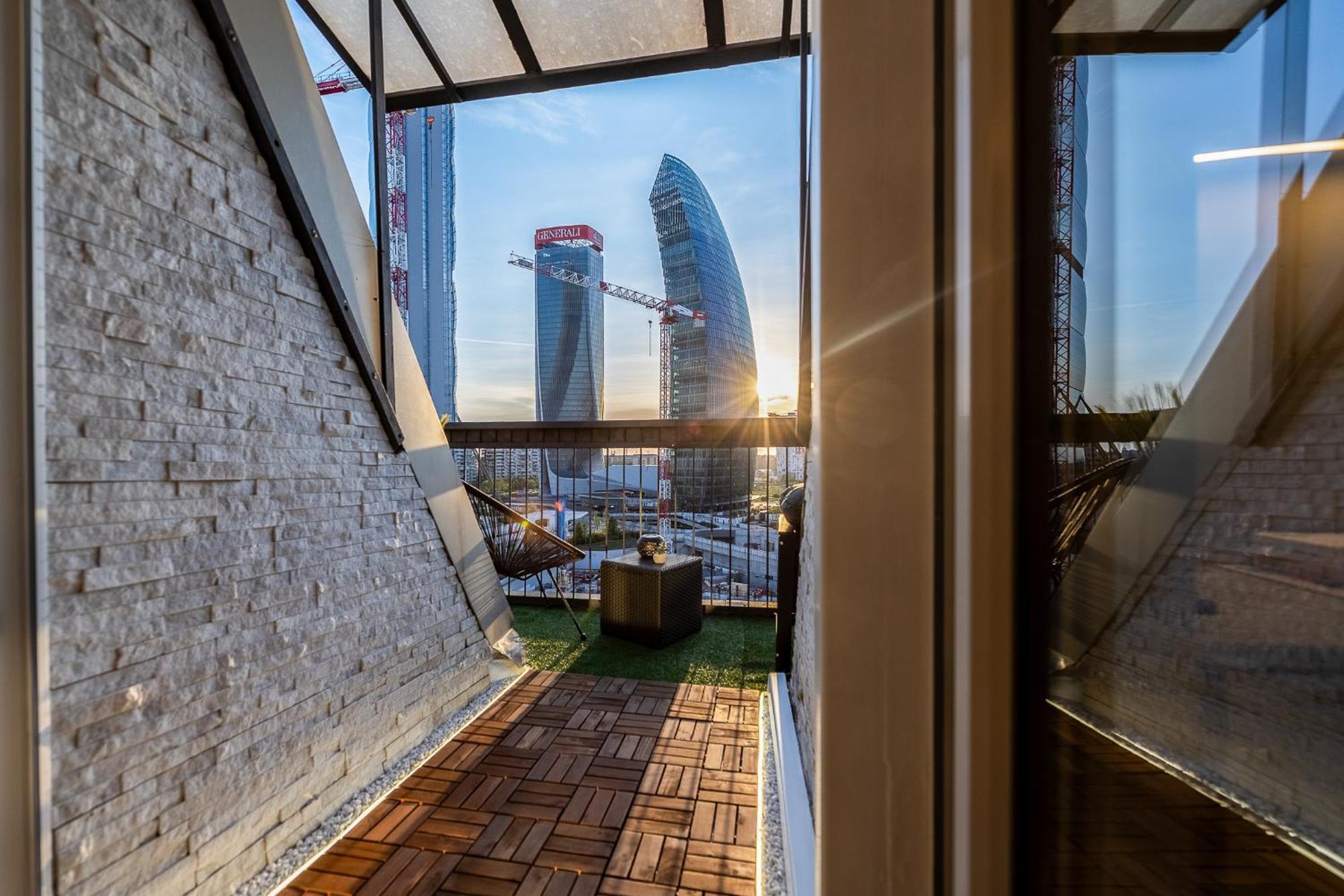 מילאנו Luxury Skyview Suite - Citylife Apartment - Mico מראה חיצוני תמונה